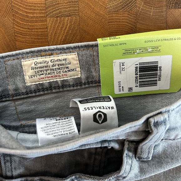 Levi's Flex 511 Denim Jeans - Picture 2 of 6